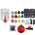 18 Piece Automotive Oil Funnel Kit Compatible With Most Car And Truck