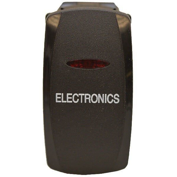Carling On/Off Contura V Boat Rocker Switch Electronics 3 Spade by Carling