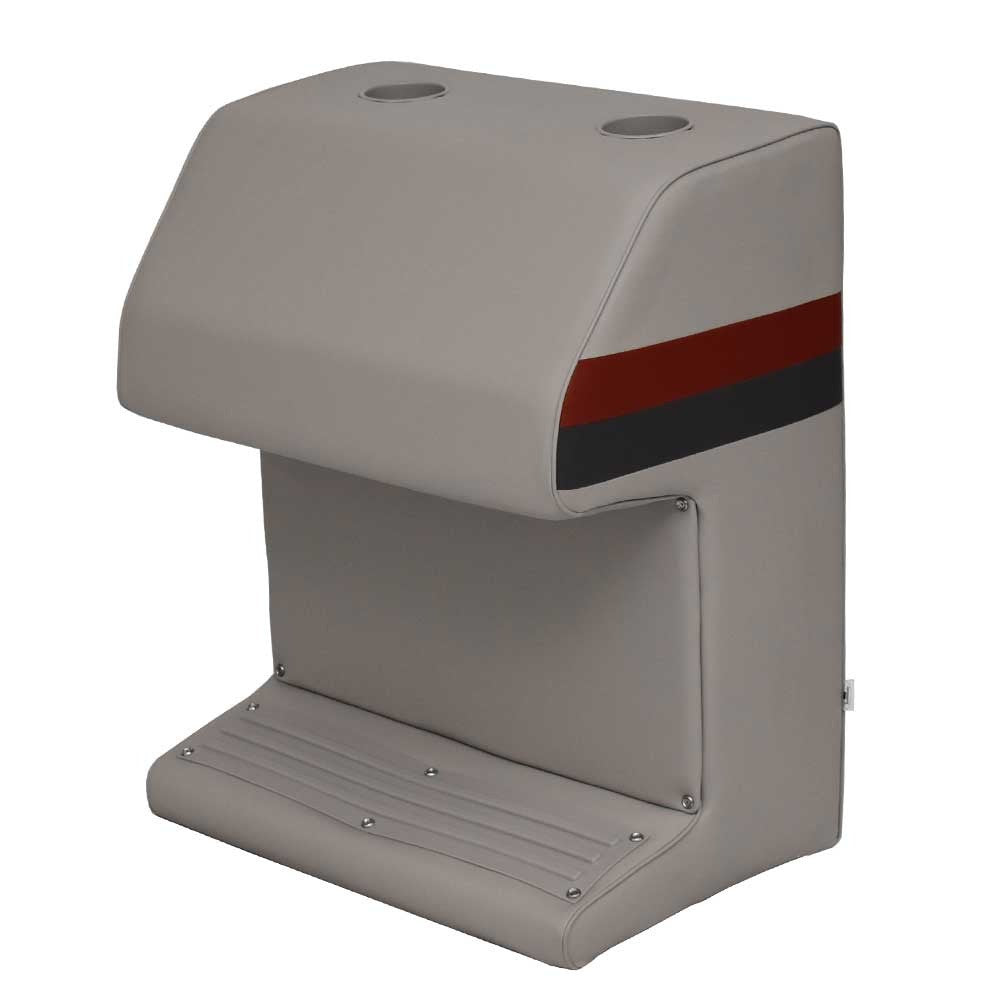 Toonmate Pontoon Boat Captain's Stand Gray/Red/Charcoal by Toonmate