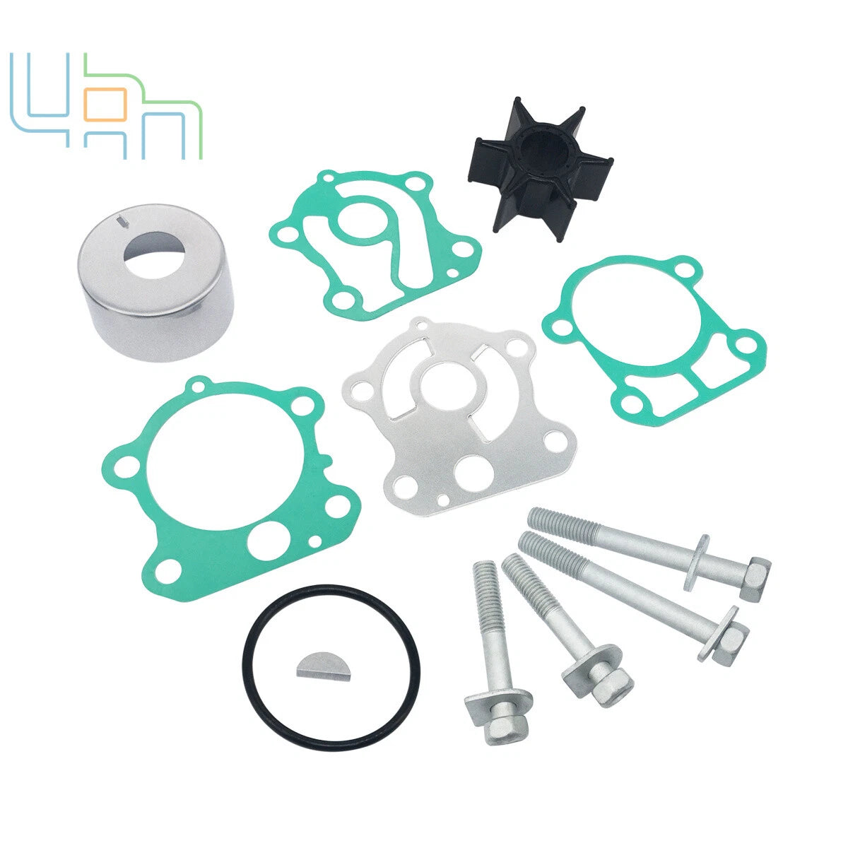 Water Pump Impeller Kit 692-w0078-02-0<wbr/>0 18-3370 For Yamaha 2