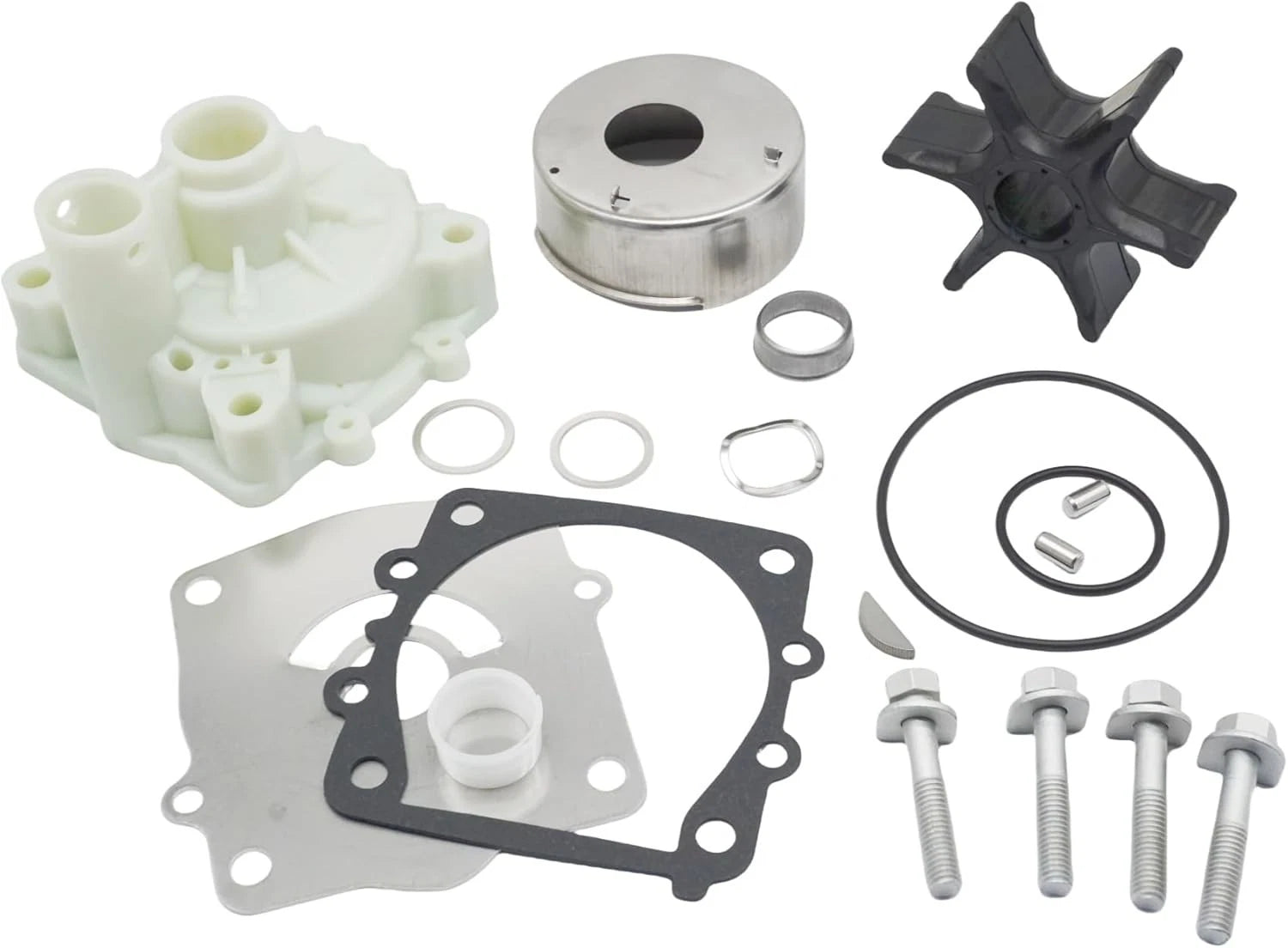Yamaha Outboard Water Pump Kit 61a-w0078-a2 & A3 With Housing &