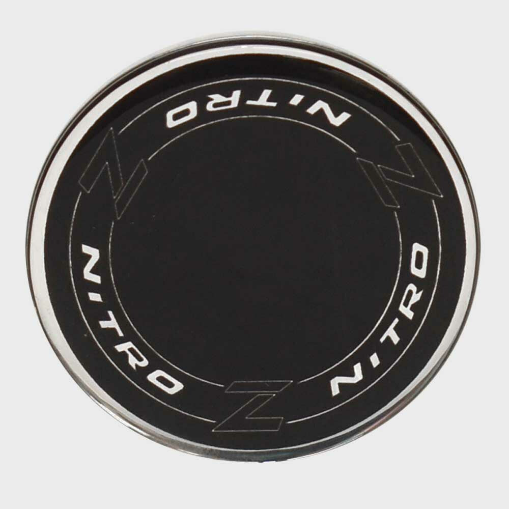 Nitro Boat Steering Wheel Decal 186770 Raised Logo Emblem Black Sticke by Nitro