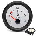 2inch 52mm Fuel Gauge White Face For Automotive Instrument