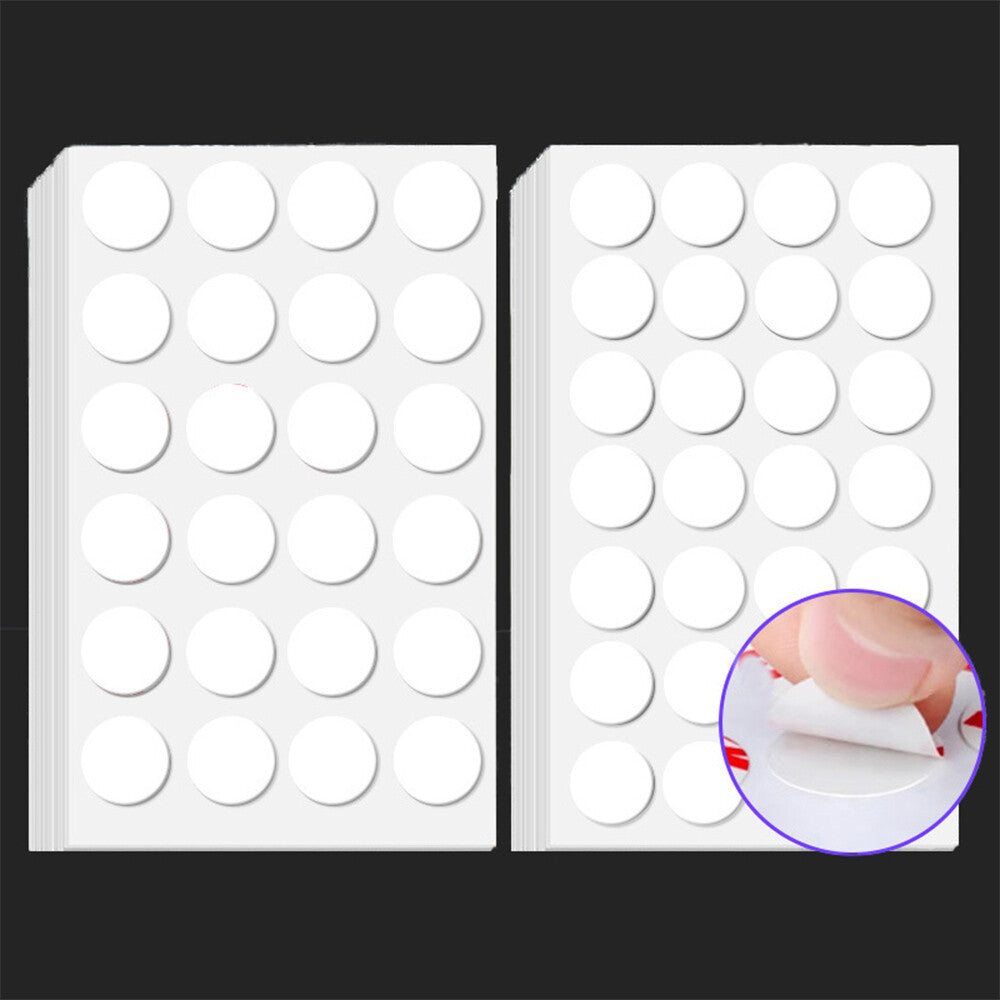 Strong Double-Sided Round Sticky Pads