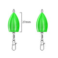 Green Carp Floats for Distance Throwing