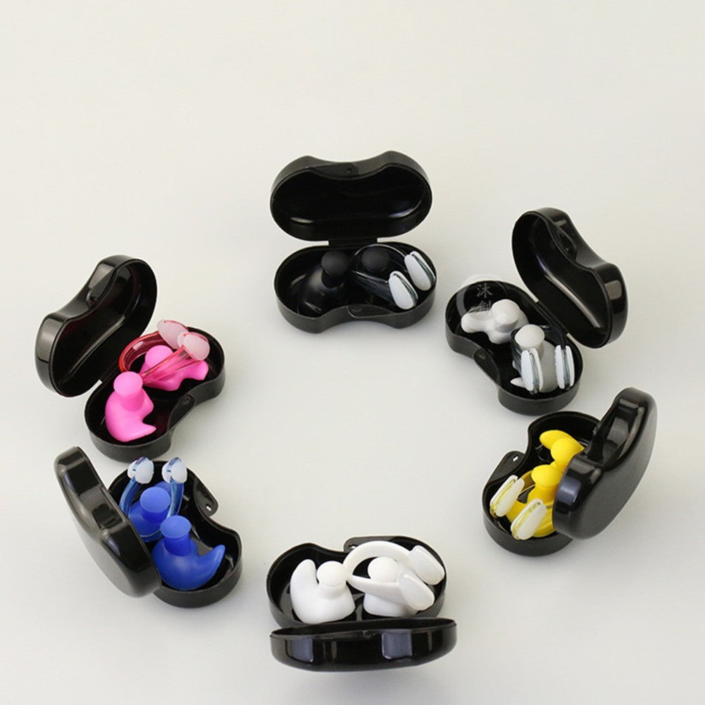 Waterproof Diving Earplugs with Nose Clip