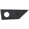 Bass Cat Boat Bow Panel | w/ 4 Spade Trolling Motor Receptacle Black by Bass Cat