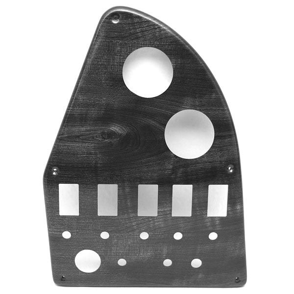 Godfrey Pontoon Boat Blank Helm Panel 266145 | Sweetwater Graywood by Godfrey