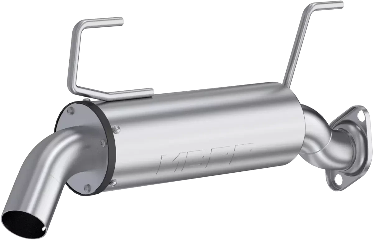 Mbrp Single Slip-on Exhaust System 5" Muffler Polaris Xpedition
