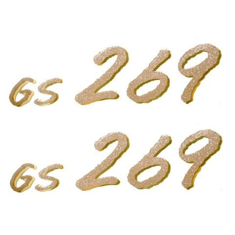 Boat Decals Larson Glastron 0572775 Gold by Larson