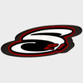 Supreme Boat Raised Decal S21 Pewter Red Black Silver