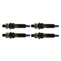4 Diesel Fuel Injection Injectors Fits Case Industrial 585e 586e 680l