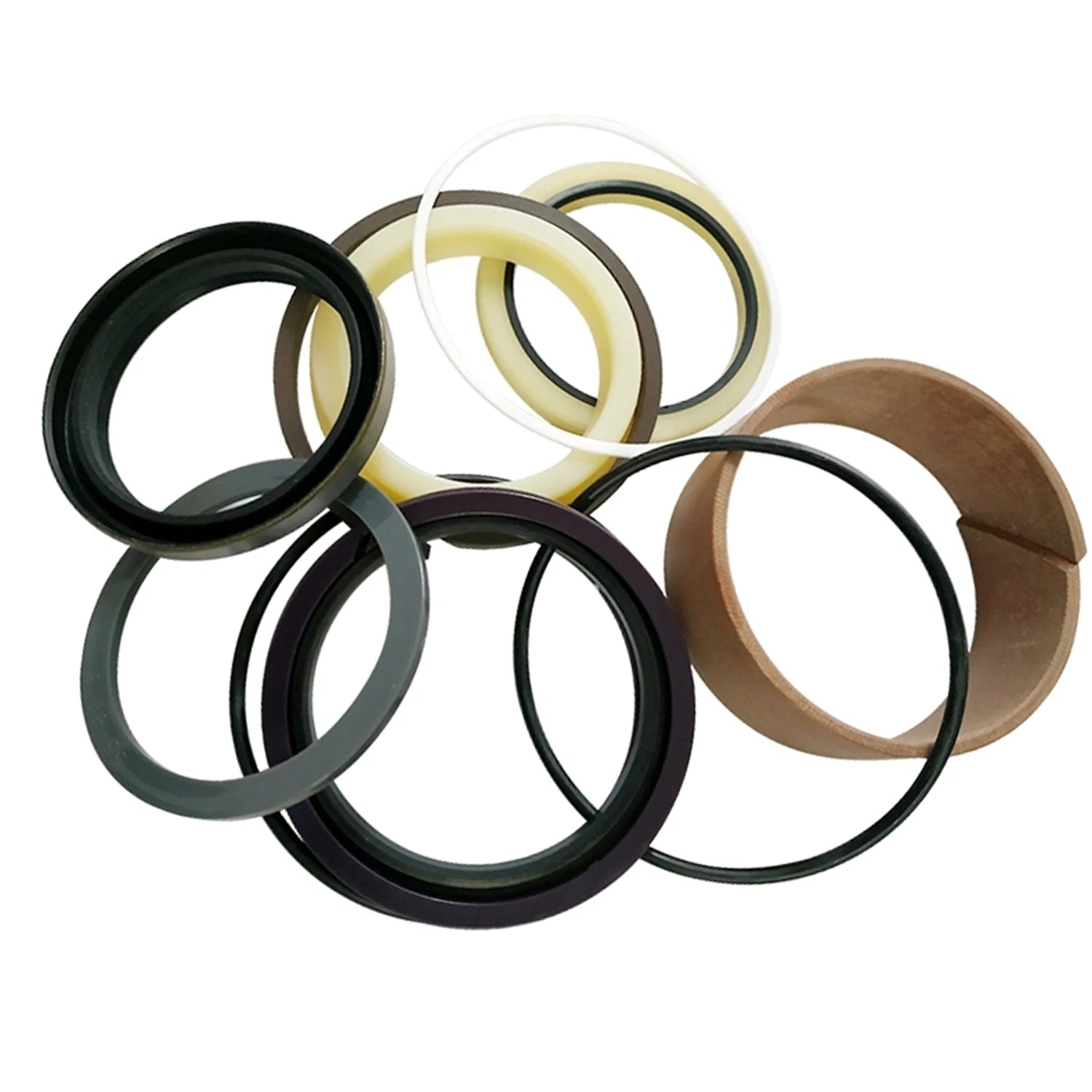 Bucket Cylinder Seal Kit Yn01v00112f5 For Kobelco Sk235sr Sk210lc-6e