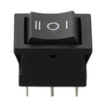 Compact Black DPDT Rocker Switch Various Uses