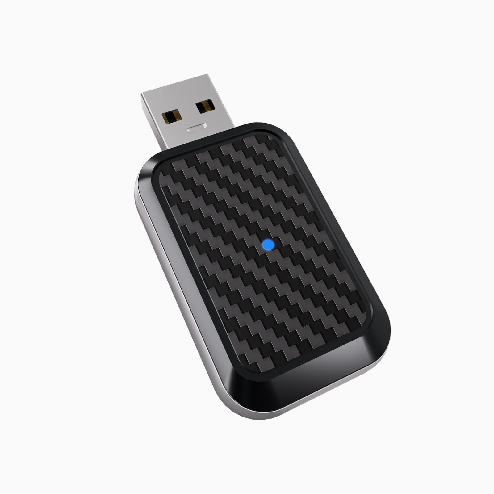 Wireless CarPlay Adapter Carbon USB-A USB-C Smart Box for iPhone Plug 
