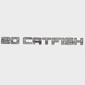 Decal Lowe 20 Catfish Gray/Black by Lowe