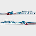 Legend Boat Raised Decal U31468-01 5 x 2 1/8 Inch Stars Stripes by Legend