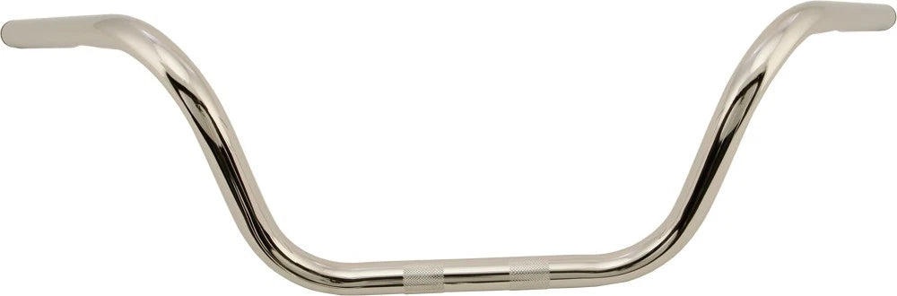 Harddrive 1 Inch Chrome Ape Hanger Handlebars With 8.5 Inch Pull Back