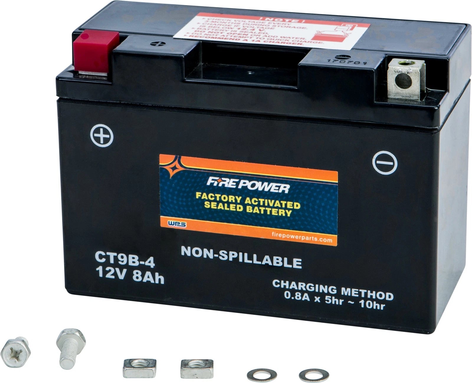 Fire Power Ctz8v Sealed Motorcycle Battery – Fits Yamaha Yzf-r3 &