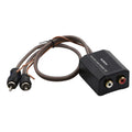 2-channel Rca Stereo Ground Loop Isolator Eliminates Noise For