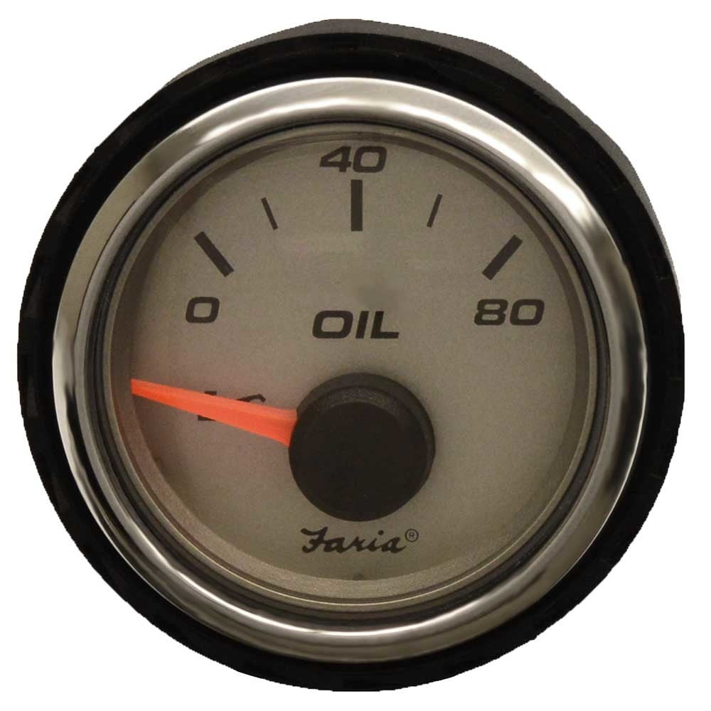 Faria Boat Oil Pressure Gauge by Faria