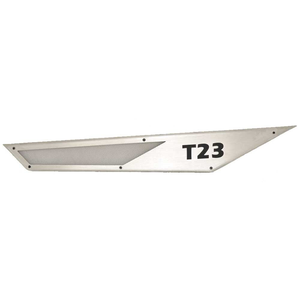 Boat Stern Vent Grille Axis T23 Brushed Aluminum by Axis