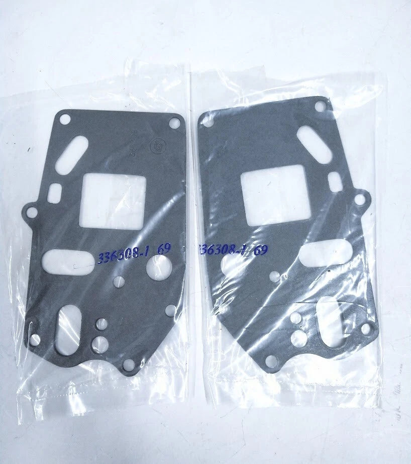 Omc Johnson Evinrude 336308, Brp Gasket, Oem - 2 Pack