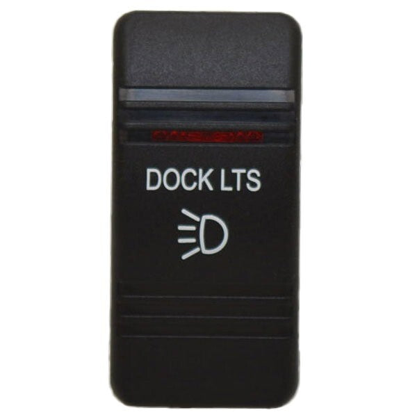Carling Boat Rocker Switch Cover Dock Lights by Carling