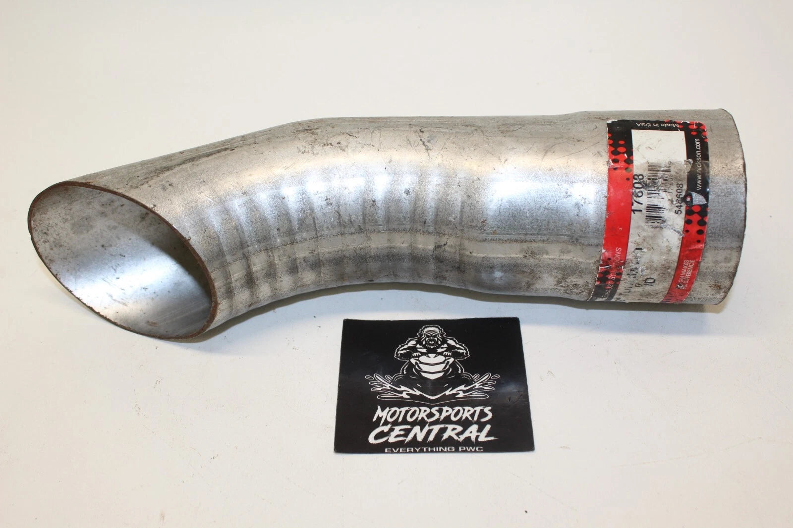 Nickson 17608 Exhaust Pipe Spout - 3" Id X 12" Long Exhaust Tip