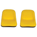 (2) Yellow High Back Seat Fits John Deere Gators Xuv 620i, Xuv 850d,