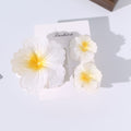Acrylic Hibiscus Hair Clip for Women