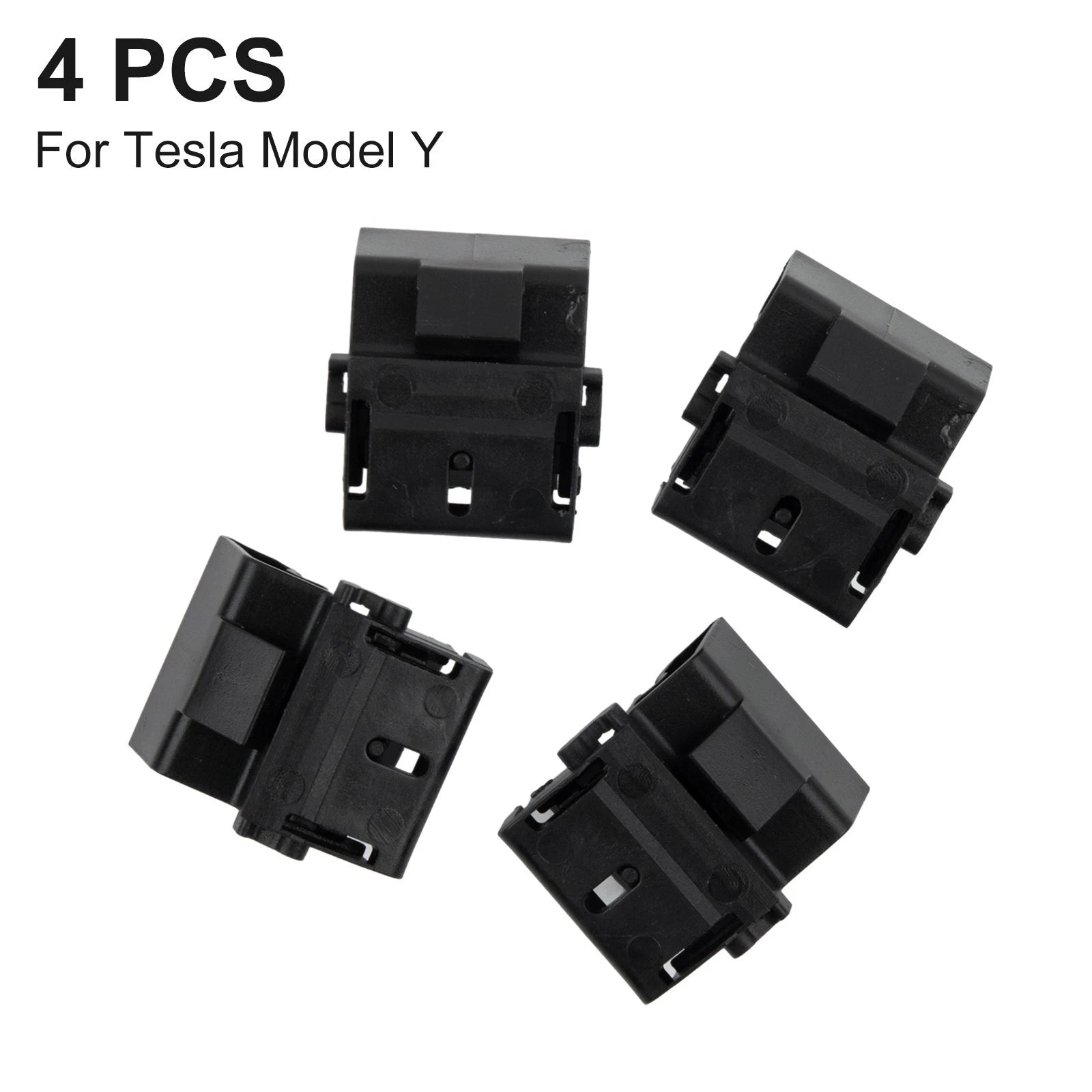 4 * Front Bumper Box Buckle Hood Trunk Clip 1472872-00-b For Tesla