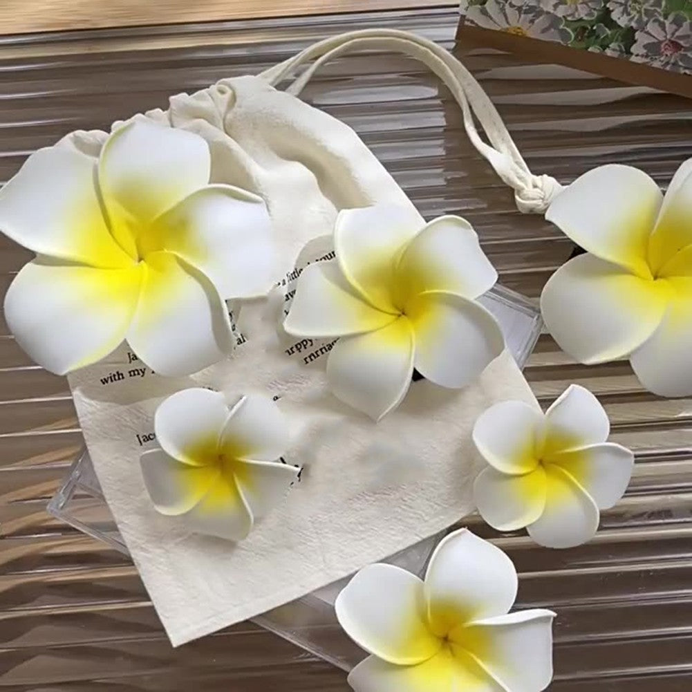 Egg Flower Hair Clip