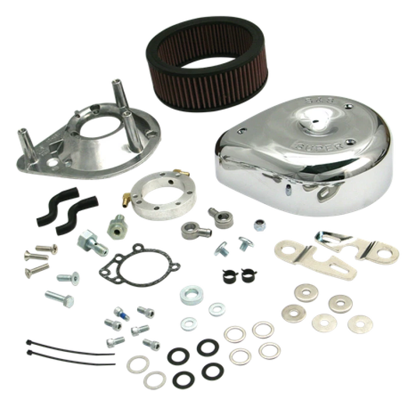 S&s Cycle 91-06 Carbureted Xl Sportster Models Teardrop Air Cleaner