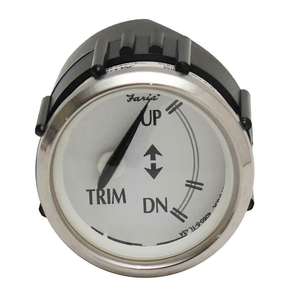 Faria Boat Trim Gauge GP8161A Mercury Newport SS Series by Faria