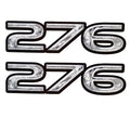 Rinker Boat Model Decals Gray Black Stickers by Rinker
