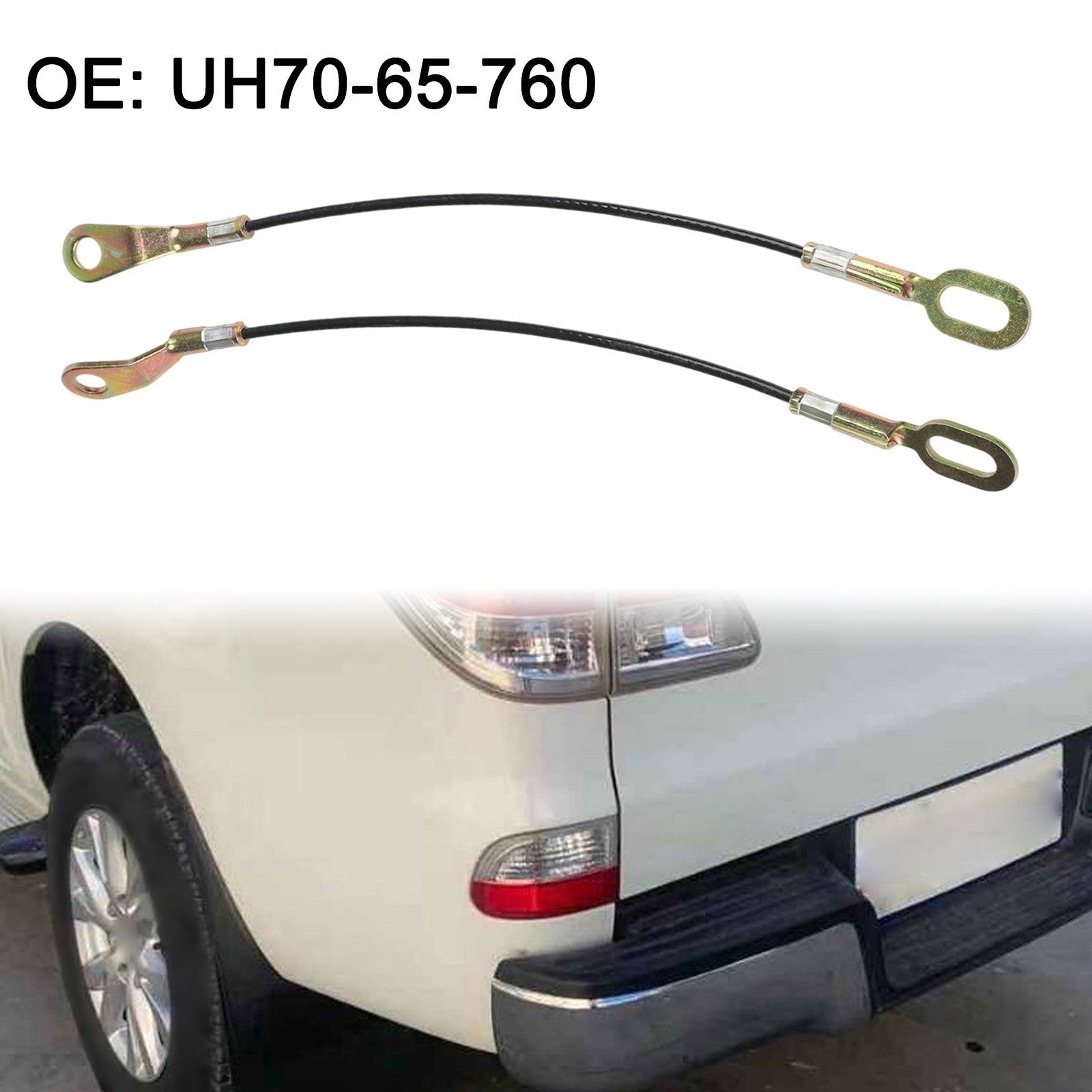 Tailgate Support Strap Cables for Ford