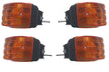 Turn Signals Complete Set Of 4 Front & Rear For Kawasaki Ar 80 C