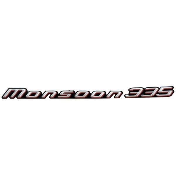 Malibu Boat Raised Decal Monsoon 335 Sticker by Malibu