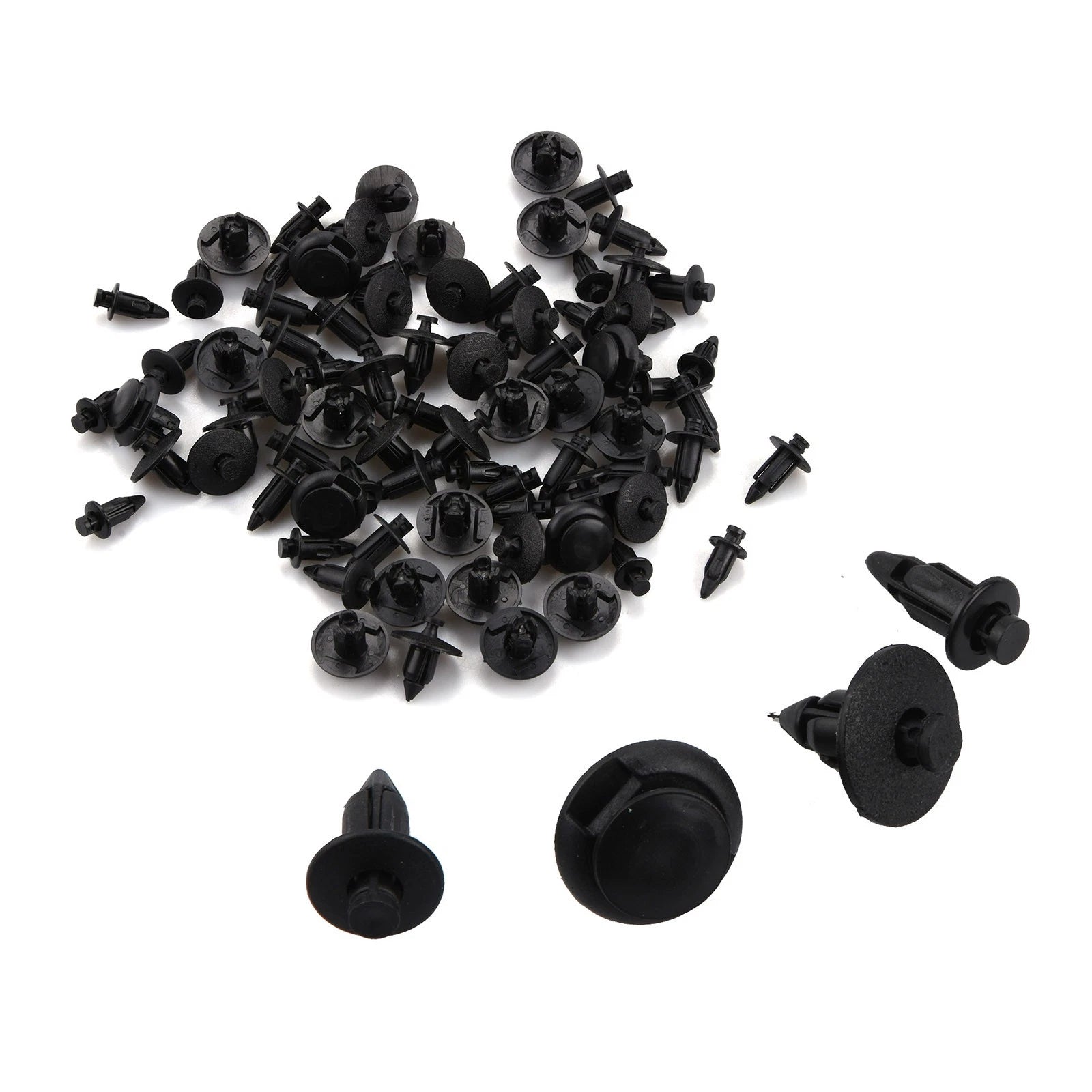 Motorcycle Atv Nylon Fairing Bolt Bodywork Push Pry Rivets Pin Kit Set