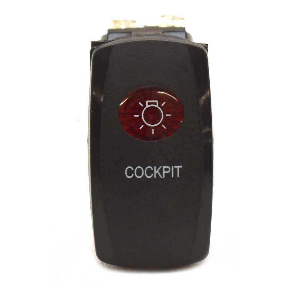 Carling Boat Cockpit Light Rocker Switch On/Off 12V 20A by Carling