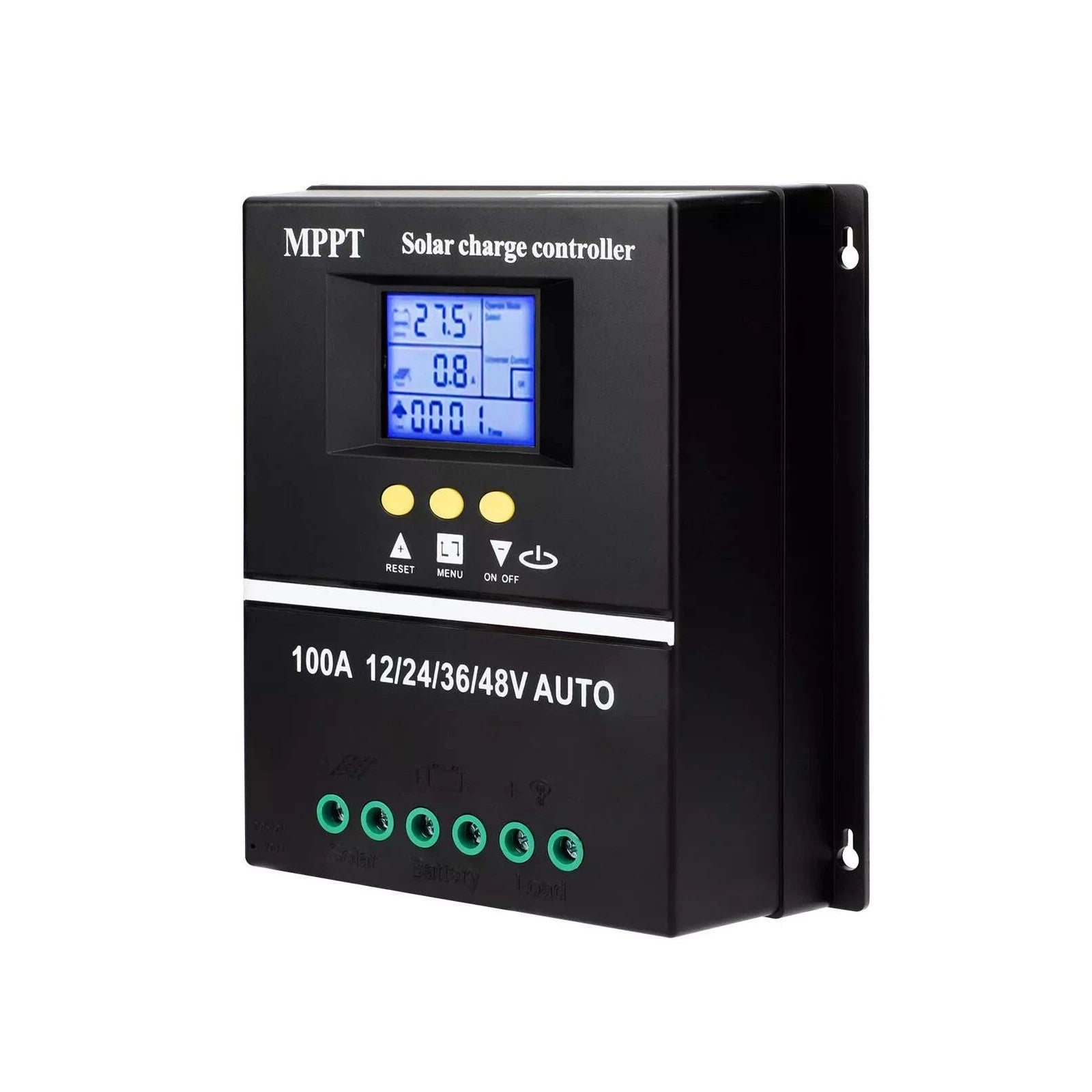 Mppt 100a Solar Charge Controller For 12V 24V 36V 48V Pv Battery