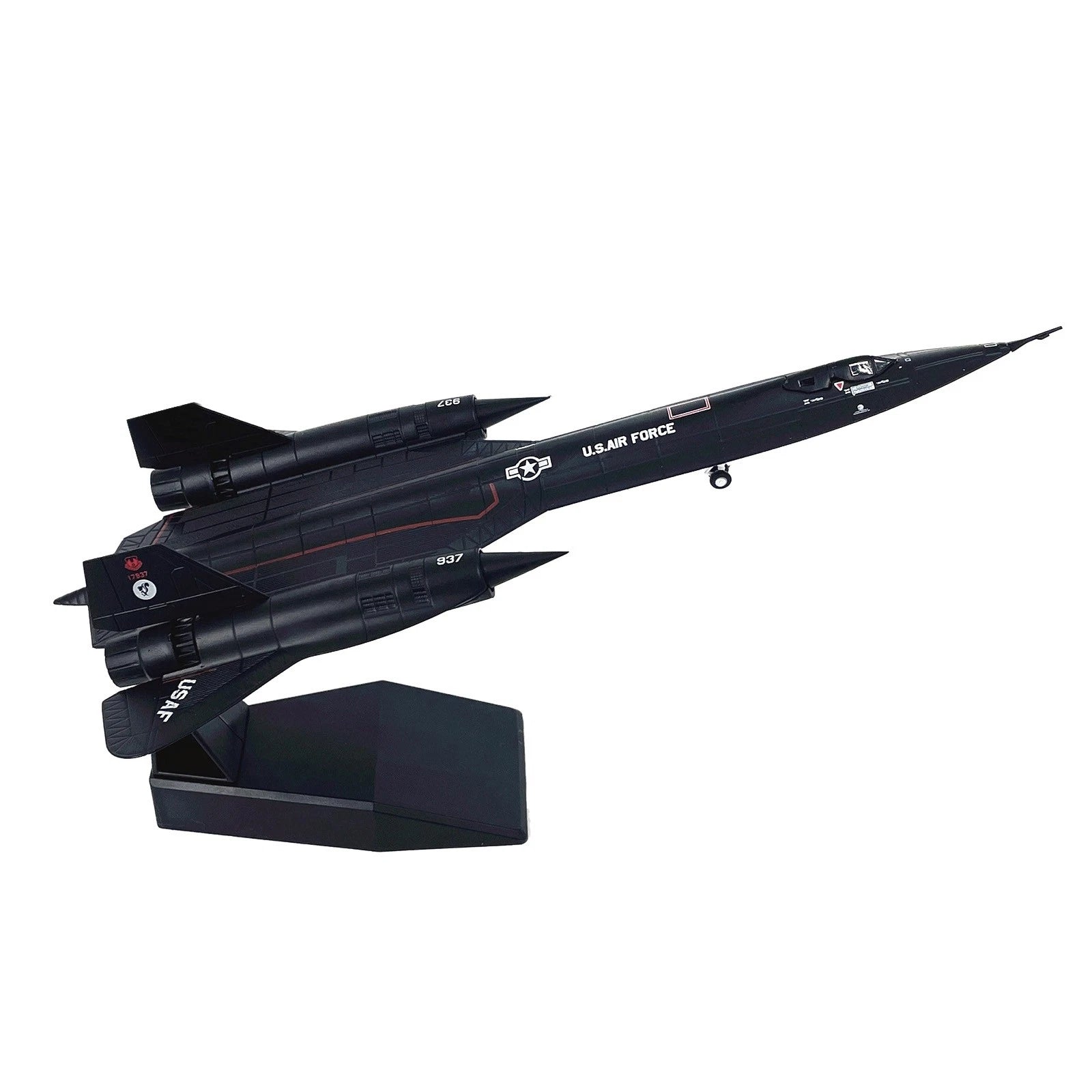 Sr-71 Blackbird High-altitude Recon Model 1/144 Scale Alloy For