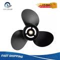 9 1/4 X 9 Outboard Propeller 14 Spline Fit Mercury 9.9-20 Hp,
