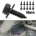 Car Bumper Seal Fasteners For Toyota Reliable Black Color (67