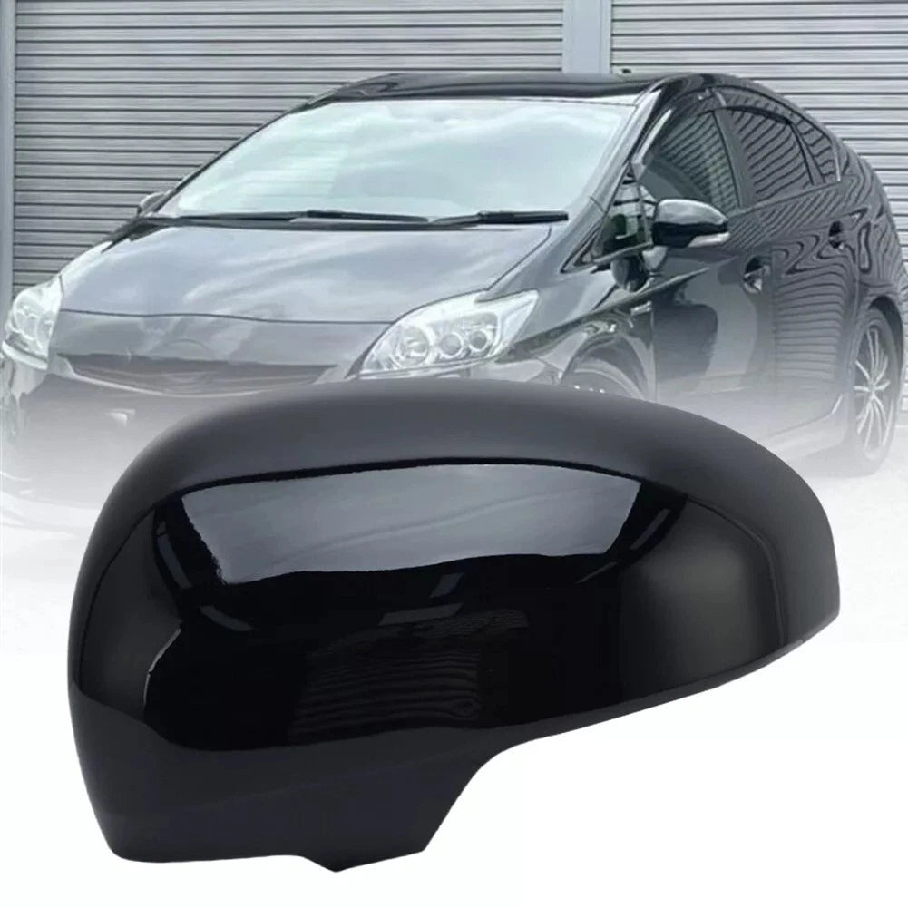 For Toyota For Prius Zvw30 Right Left Wing Mirrors In Glossy Black