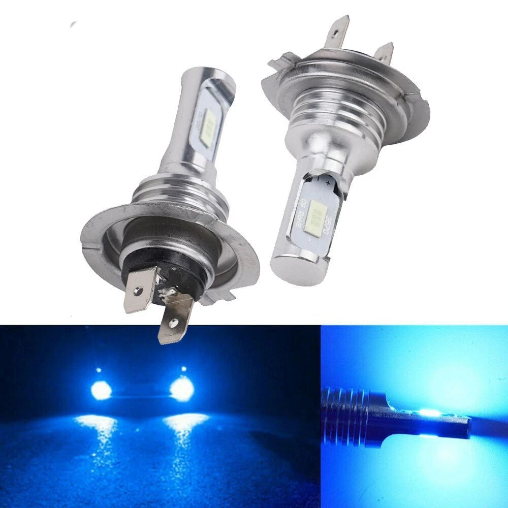 Led Lights 80W 8000lm H7 Led 8000k Headlight Bulbs Kit Low Temperature