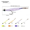 Fly Fishing Tube Lure 3D Eyes