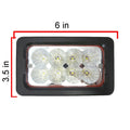 Led660 2600 Lumens 40W Multi Angle Adj Rectangle Led Light Mounting