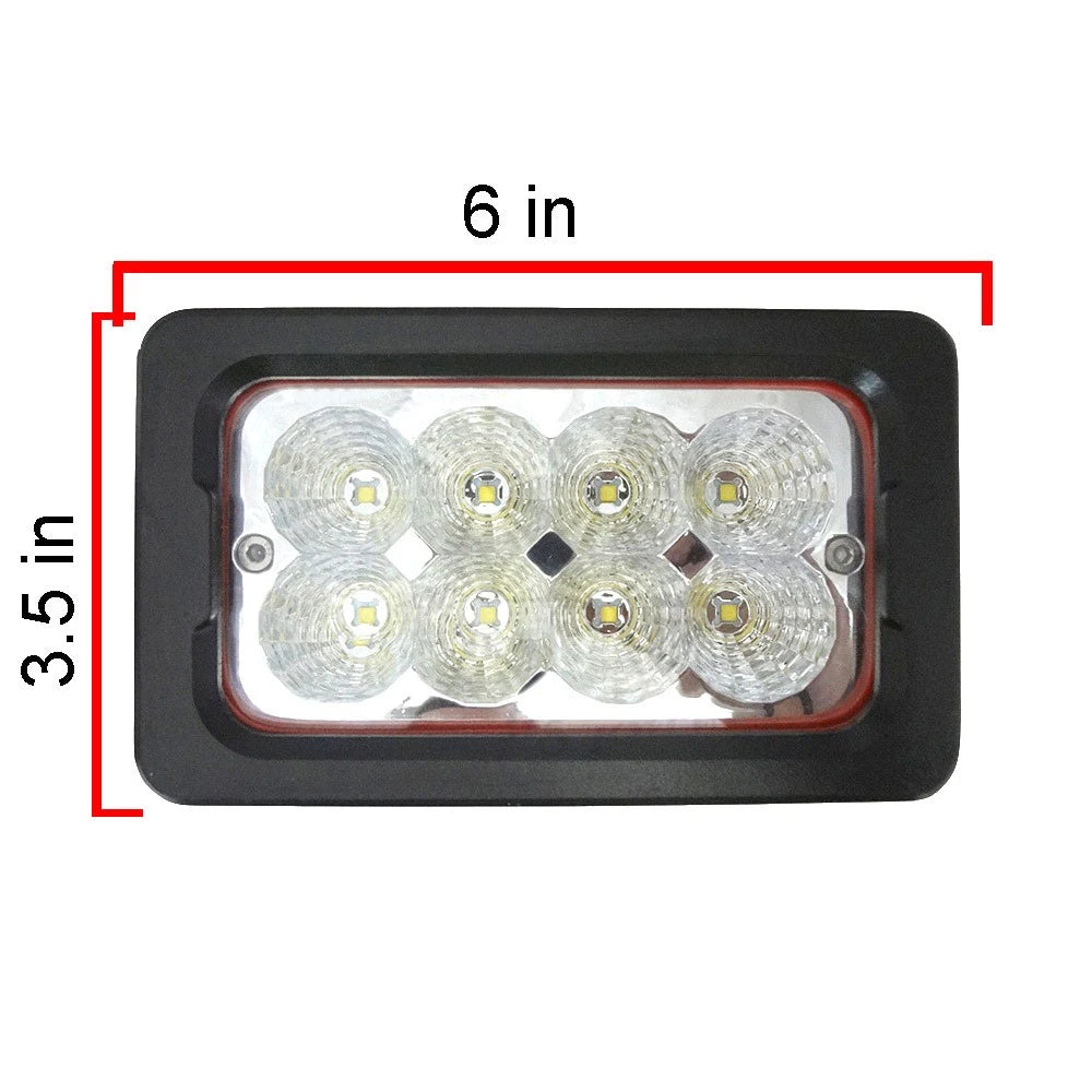 Led660 2600 Lumens 40W Multi Angle Adj Rectangle Led Light Mounting